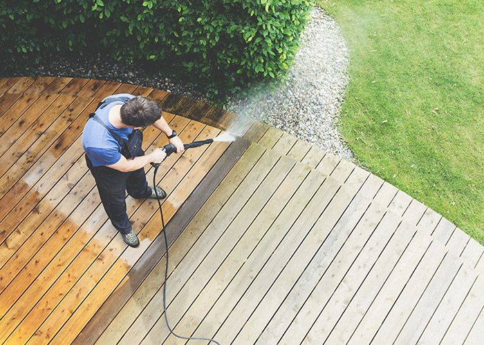 pressure washing